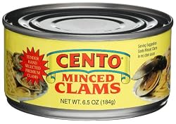 Cento Minced Clams, 6.5-Ounce Cans (Pack of 24)
