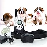 1000 Yard Remote Control Pet Dog Trainer Training Beep Vibration Electric Shock Collar For Dog Puppy