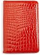 Cole Haan Hand-Stained Patent Leather Croco Print Cover (Fits 6" Display, 2nd Generation Kindle), Orange