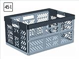 stabile Faltbox Klappbox Kunststoff OKT 45 L bis 50kg