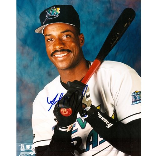 Fred McGriff Autographed Tampa Bay Rays 8x10 Photo