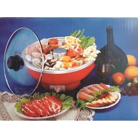 30cm Electric Shabu Shabu Hot Pot, Mongolian Hot Pot by M.V. Trading Co.
