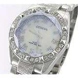 NEW *G BLINGHIP HOP ROUND MEN DRESS WATCH CRYSTAL by Luis Cardini