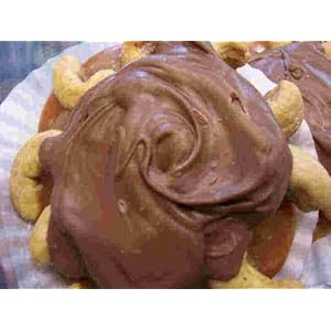 Milk Chocolate Jumbo Cashew Caramel Turtle, 1 piece by Candy Zone