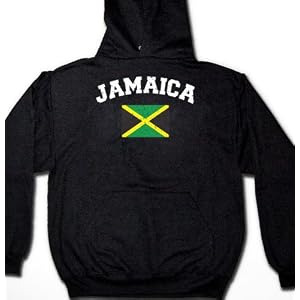 Jamaica Flag International Soccer Sweatshirt, Jamaican Pride Pullover Hoodie
