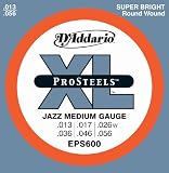 Zoom Produkt-Bild: D'Addario EPS600 Jazz-Saitensatz Medium 0,033 cm - 0,14 cm (.013 - .056 Zoll)