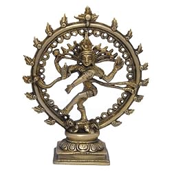 Hindu God Shiva Natarajan Statue Sculpture 6.5 inches