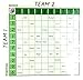 Football Dry Erase Betting Squares 24