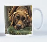 Hunter Wellies Chocolate Labrador Mug