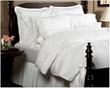 Pinzon White Pleats and Ruffles Duvet