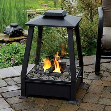 Orvis Lantern-Shaped Outdoor Fire Stove