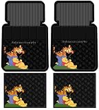 Winnie the Pooh & Tigger 4 Pc Floor Mats Set