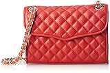 Rebecca Minkoff Mini Quilted Affair Cross-Body Bag,Crimson,One Size