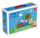 Toy - Peppa Pig Giant 15 Piece Shaped Train Floor Jigsaw Puzzle