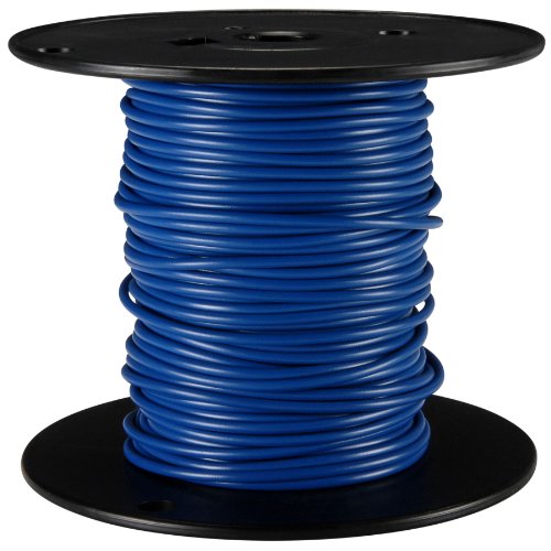 JSC Wire 16 AWG Blue Primary Hook Up Wire 100 ft. USA