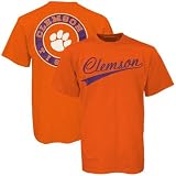 Clemson Tigers Orange Dual Graphic T-shirt