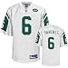 Mens New York Jets #6 Mark Sanchez Road Replica Jersey - 2XL