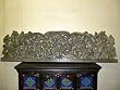 Orissa Antique Hindu God Radha Krishna Carved Panel Headboard 72