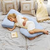 Todays Mom Cozy Cuddler Pregnancy Pillow - Sky Blue