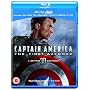 Captain America: The First Avenger (Blu-ray 3D + B&hellip <b>Blu-ray</b> ~ Chris Evans