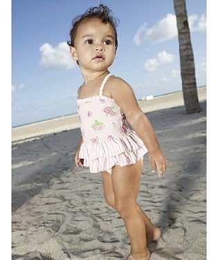 Floral swimsuit 18-24months
