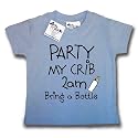 Dirty Fingers  Party my Crib, 2am, Bring a Bottle  Baby & Toddler T-shirt