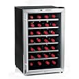 Wine Enthusiast Silent 28 Bottle Wine Refrigerator -stainless Steel Trim 