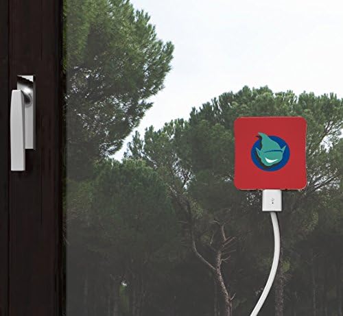 Lutin Tech™ [NEW 2015 model] Solar charger for Mobile phones with 5200 mAh ultra-high capacity battery, Apple iPod, iPhone 6 5 4 3, iPad, MP3, MP4, Samsung Galaxy S3 S4 S5 Note1 2 3 Tab, Blackberry, all cell phones, tablets and touchpads, cameras, small appliances with USB ; charger can stick on windows : 100 % full efficiency of sun for charging, never run out of power. IP44 waterproof. Pocket size then carry it everywhere with you. 40% off official price. HOT SALE, GIVE YOURSELF FREE POWER NOW!! (Red)