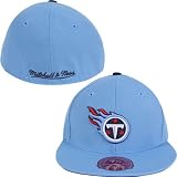 Mitchell & Ness Tennessee Titans Thowback Alternate Logo Fitted Hat