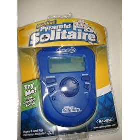 Pocket Solitaire Electronic Classic Pyramid Edition - Radica