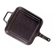Lodge Pro-Logic Pre-Seasoned Cast Iron 12-Inch Square Grill Pan