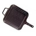Lodge Pro-Logic Pre-Seasoned Cast Iron 12-Inch Square Grill Pan