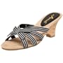 Annie Women's Owen Wedge,Black,11 M US