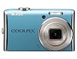 Nikon Coolpix S620 12.2MP Digital Camera with 4x Optical Vibration Reduction (VR) Zoom and 2.7 inch LCD (Sky Blue)