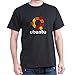 CafePress - Ubuntu Original Logus - Dark T-Shirt