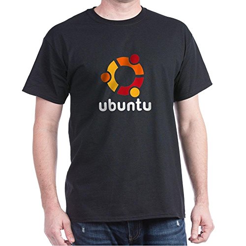 CafePress - Ubuntu Original Logus - Dark T-Shirt