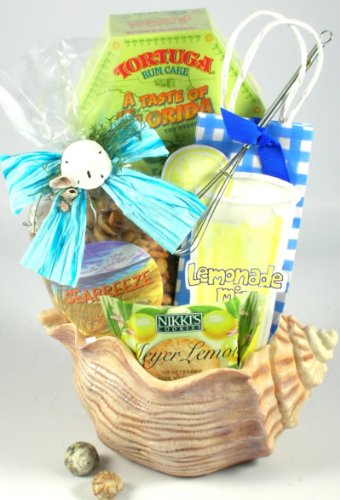 Seashells:Tropical Gift Basket