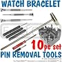 FreeLogix - 10 Piece Watch Tool Set (Watch link remover adjuster tools)
