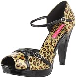 Pleaser Women's Cheetah-06G Platform Sandal