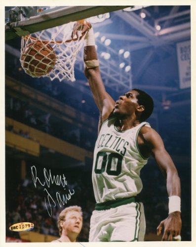 Robert Parish Autographed/Hand Signed Boston Celtics 8x10 Photo (Upper Deck)