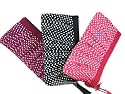 Bewitched Accessories Pretty Clutch Purse In Crinkle Spot Fabric