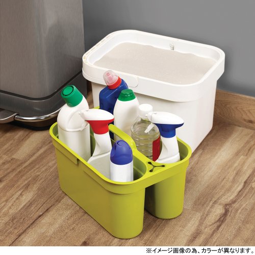 Joseph Joseph Clean&Store Set Secchio con Contenitore Salvaspazio per