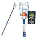 EVERSPROUT 4.5-to-12ft Durable Fruit Picker with 20+ Foot Reach – Telescoping Fruit Picker Pole, Lightweight Twist-On Fruit Picking Tool with Basket, Aluminium Extension Pole for Tree Fruit Harvesting