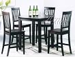 Martin 5 Piece Counter Height Dining Table Set By Acme Furniture