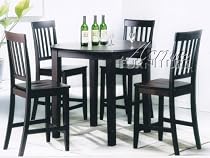 Martin 5 Piece Counter Height Dining Table Set By Acme Furniture