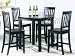 Martin 5 Piece Counter Height Dining Table Set By Acme Furniture