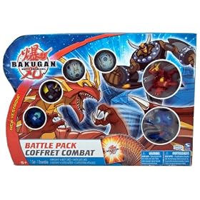 Bakugan Battle Brawlers Battle Pack 6 Bakugan, 6 Ability Cards, 6 Metal Gate Cards
