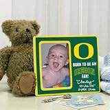 Oregon Ducks Born to Be Personalized 4 x 6 Ceramic Picture Frame
