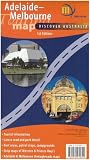 Adelaide-Melbourne Touring Map (Discover Australia S.)