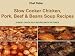 Slow Cooker Chicken, Pork, Beef & Beans Soup Recipes - 35 BEST CROCK-POT RECIPES WITH PICTURES 51d8WECo47L. SL75 How to Grill Blackened Steak